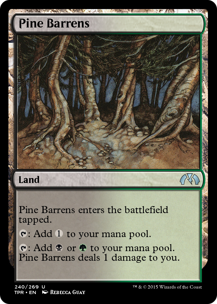 Image of Pine Barrens (TPR-240) - Tempest Remastered Foil