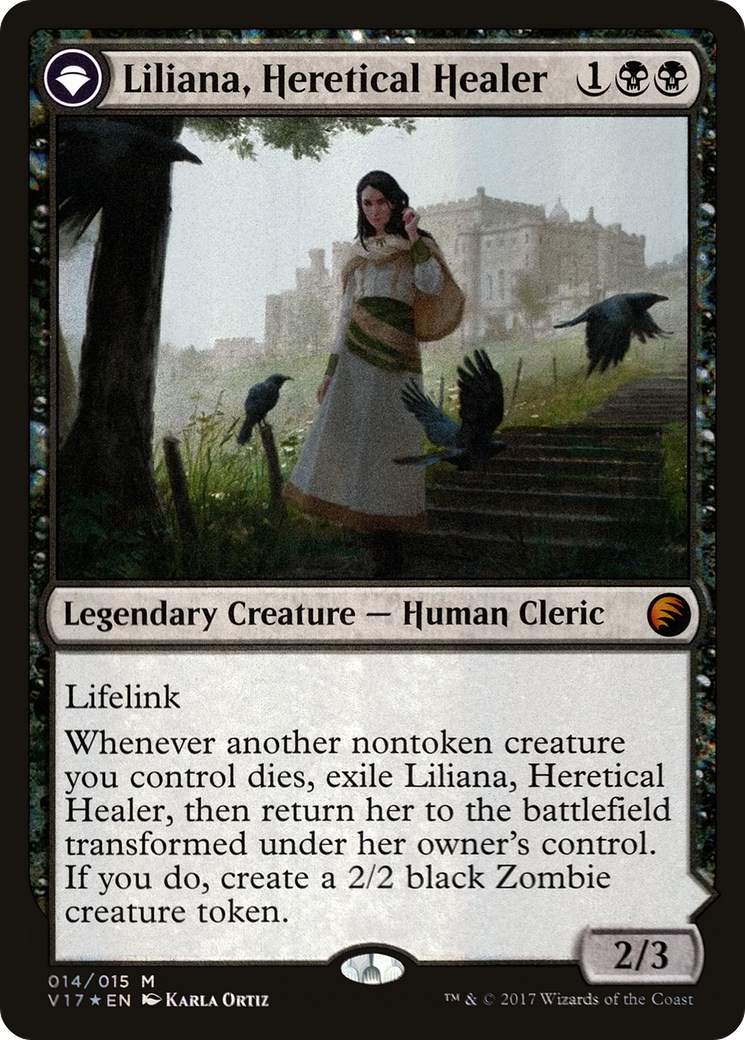 Image of Liliana, Heretical Healer (V17-014) - From the Vault: Transform: (originpwdfc) Foil