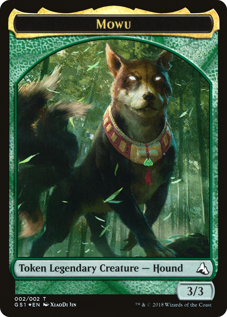 Image of Mowu Token (GS1-0T1) - Global Series Jiang Yanggu & Mu Yanling Foil