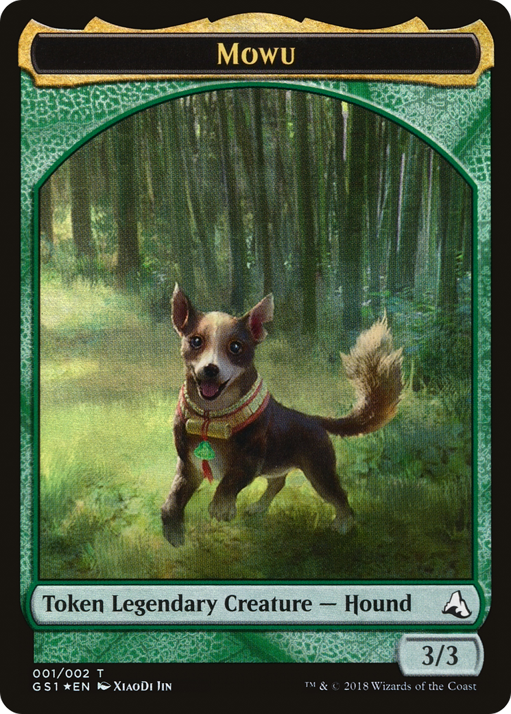 Image of Mowu Token (GS1-0T1) - Global Series Jiang Yanggu & Mu Yanling Foil