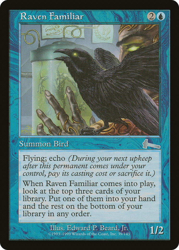 Image of Raven Familiar (ULG-039) - Urza's Legacy
