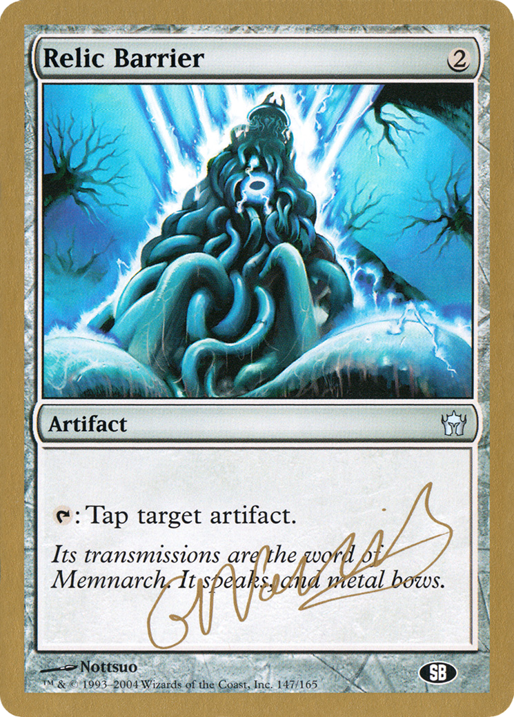Image of Relic Barrier - 2004 Gabriel Nassif (5DN) (SB) (WCD-GN147SB) - World Championship Decks 2004