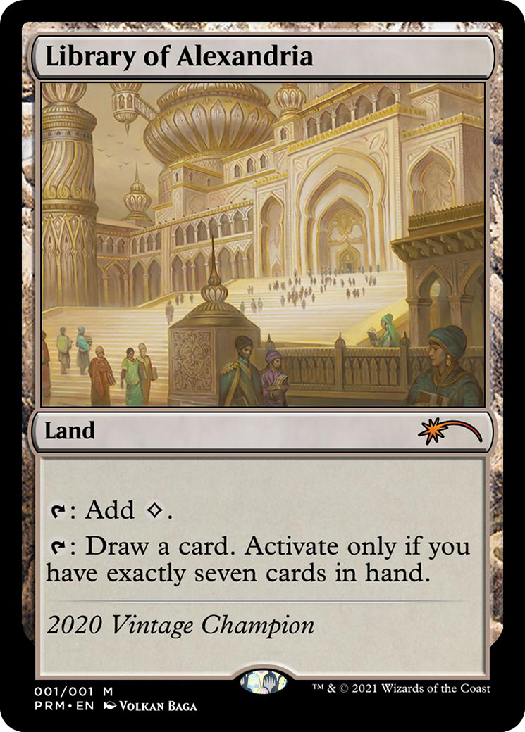 Image of Library of Alexandria (OVNT-2020B) - Vintage Championship