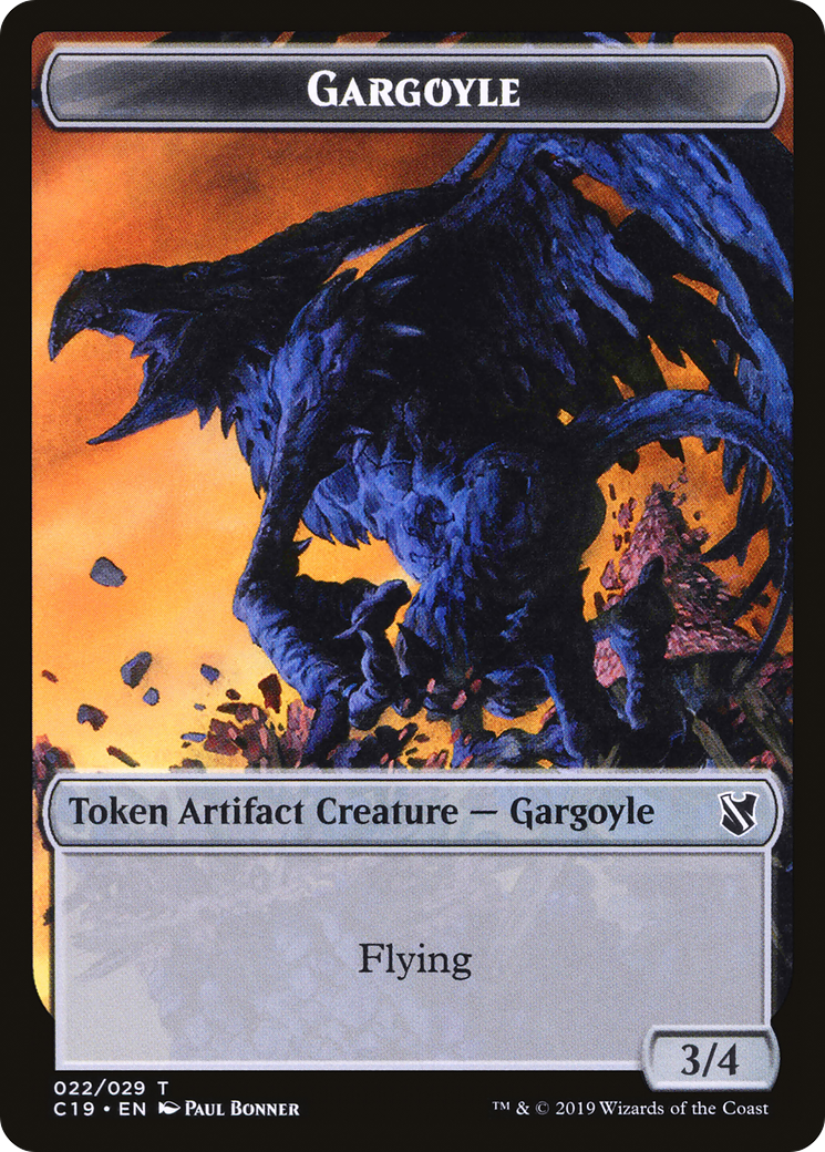Image of Gargoyle (TC19-022) - Commander 2019 Tokens