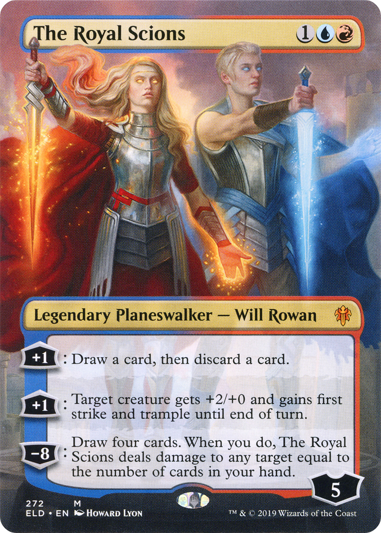 Image of The Royal Scions (Borderless) (ELD-272) - Throne of Eldraine (Borderless)