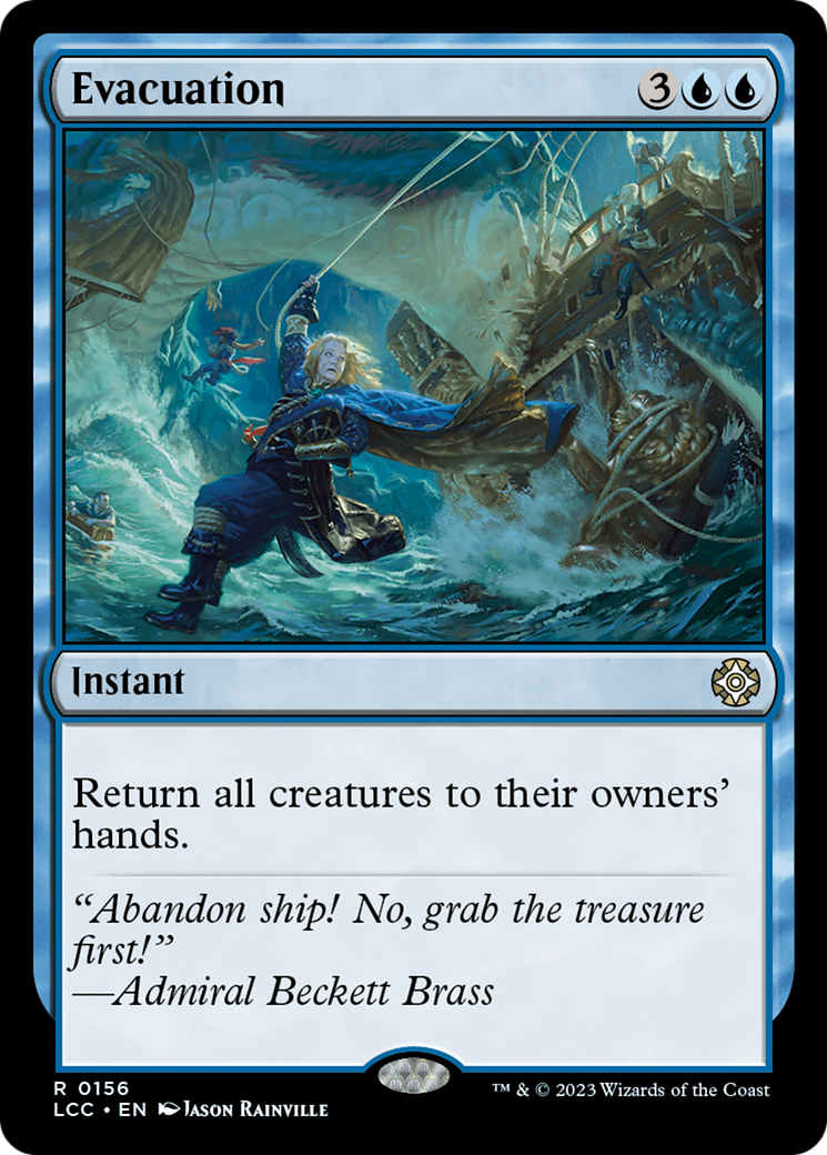 Image of Evacuation (LCC-156) - The Lost Caverns of Ixalan Commander