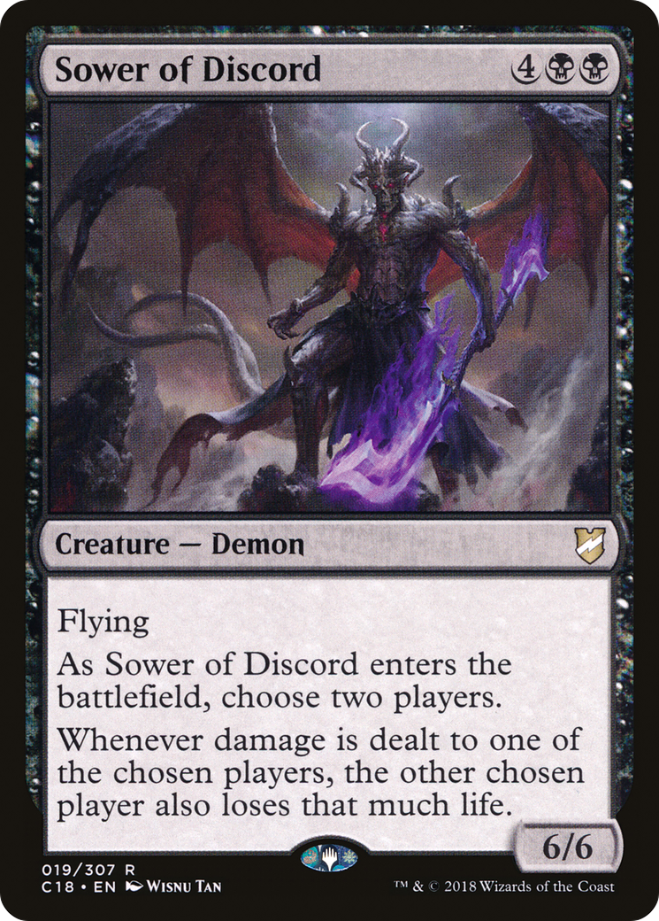 Image of Sower of Discord (C18-019) - Commander 2018