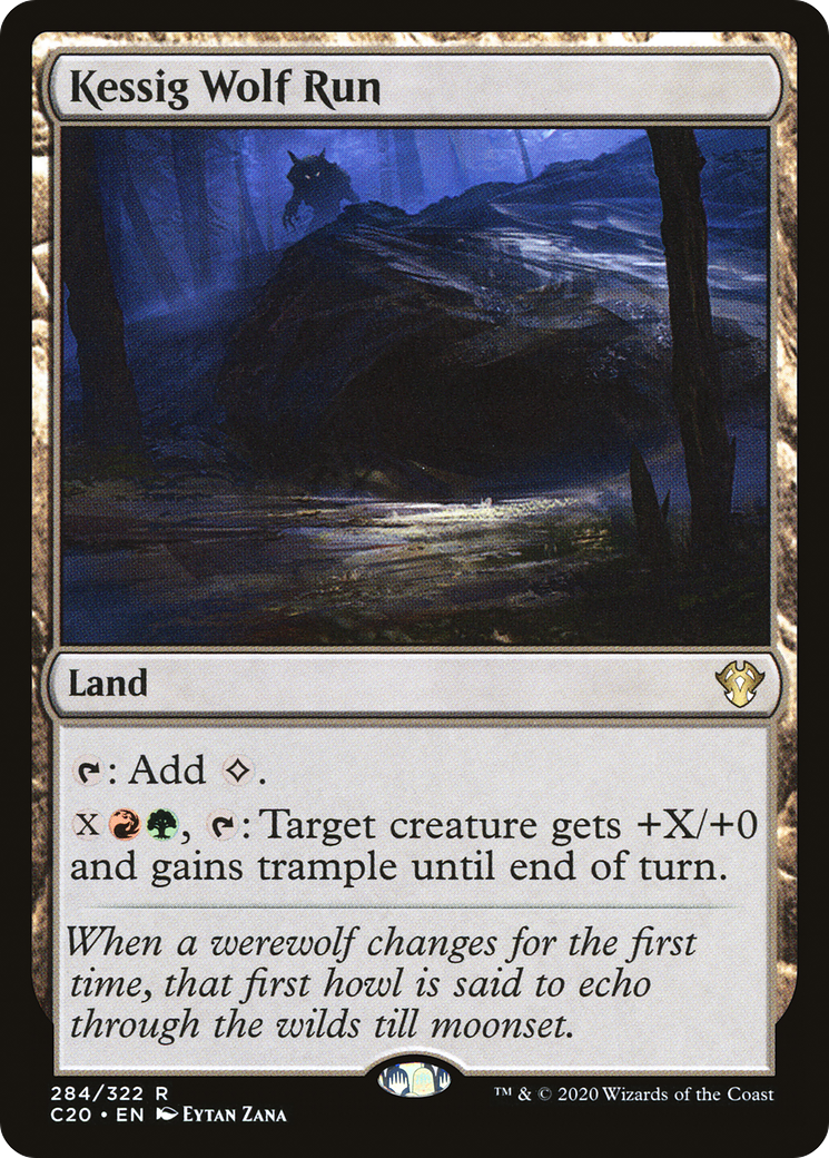 Image of Kessig Wolf Run (C20-284) - Commander 2020