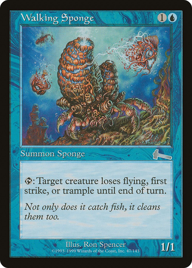 Image of Walking Sponge (ULG-047) - Urza's Legacy Foil
