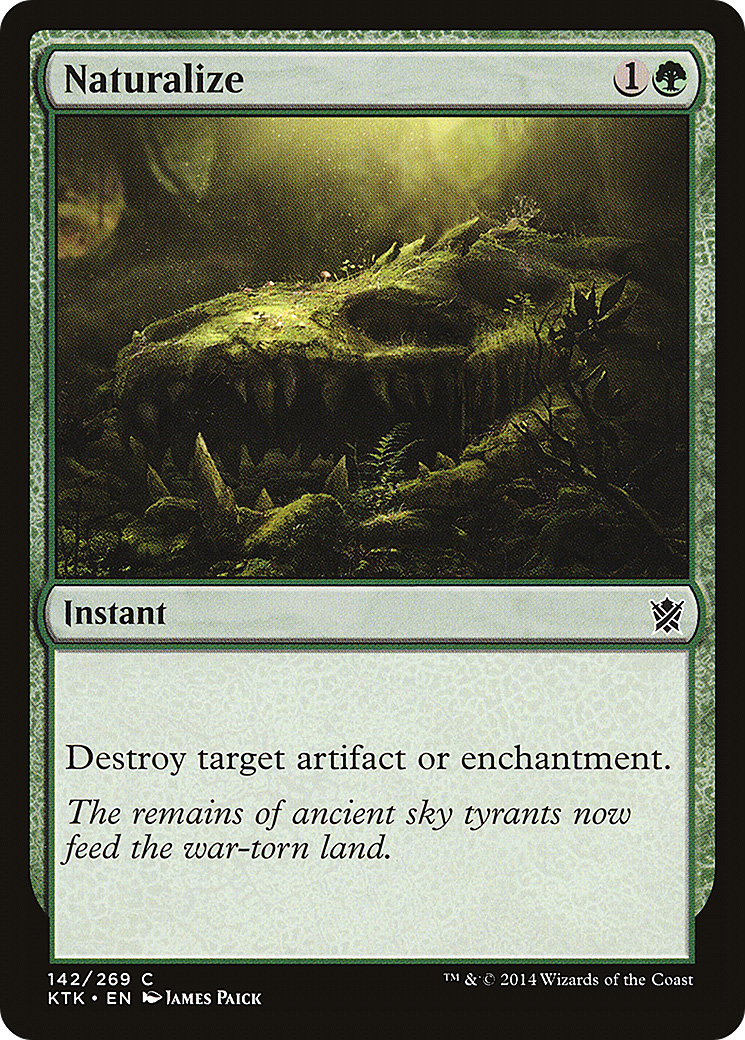 Image of Naturalize (KTK-142) - Khans of Tarkir Foil