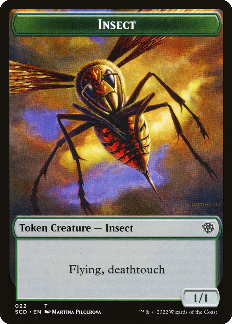 Image of Insect (TSCD-022) - Starter Commander Deck Tokens Foil