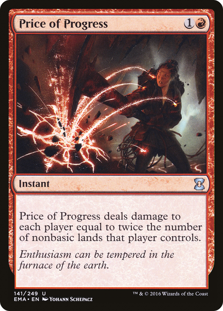 Image of Price of Progress (EMA-141) - Eternal Masters Foil