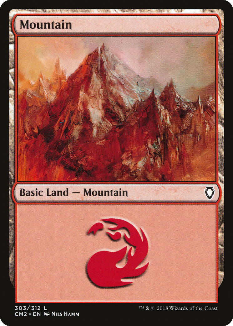 Image of Mountain (303) (CM2-303) - Commander Anthology Volume II