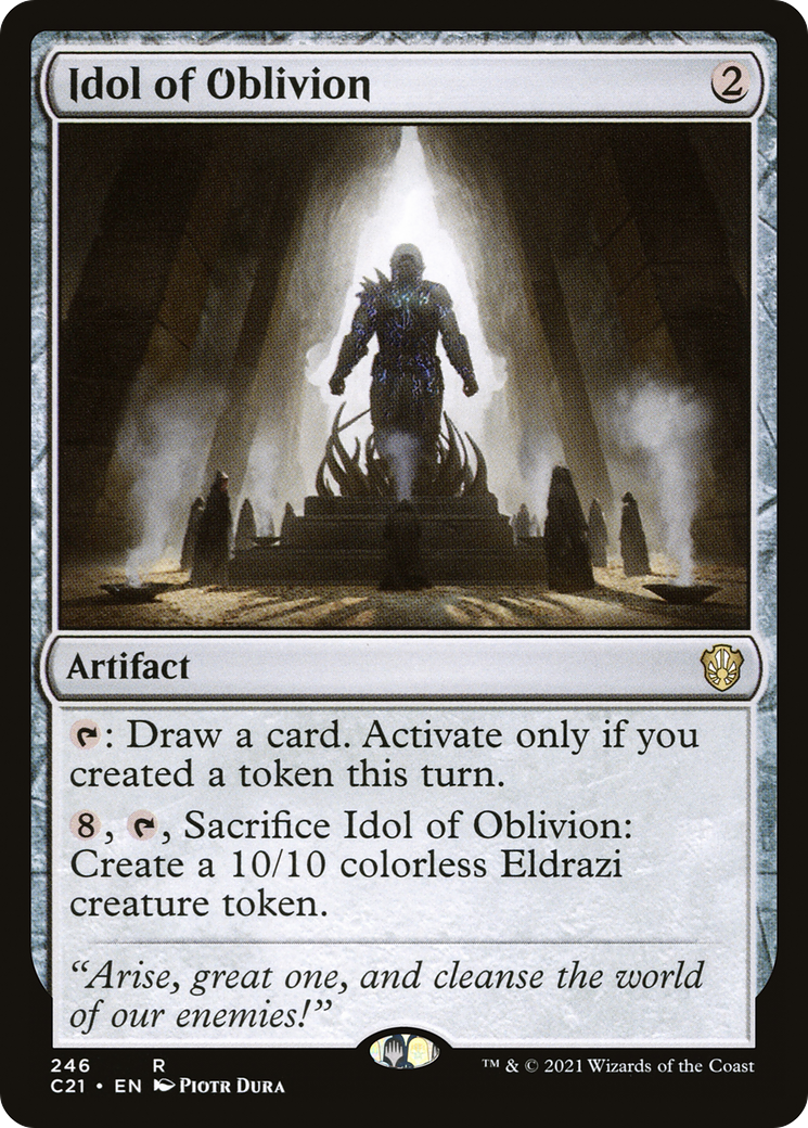 Image of Idol of Oblivion (C21-246) - Commander 2021