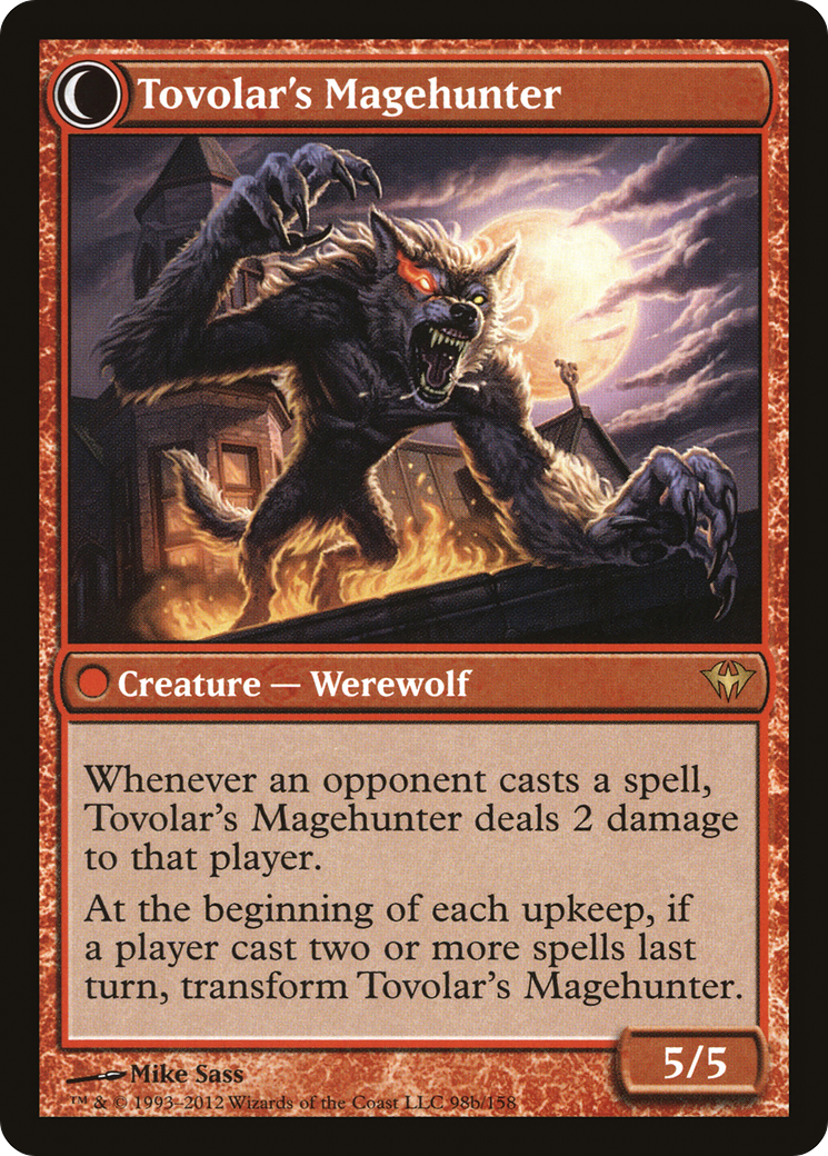 Image of Mondronen Shaman (DKA-098) - Dark Ascension: (Double Faced Transform) Foil
