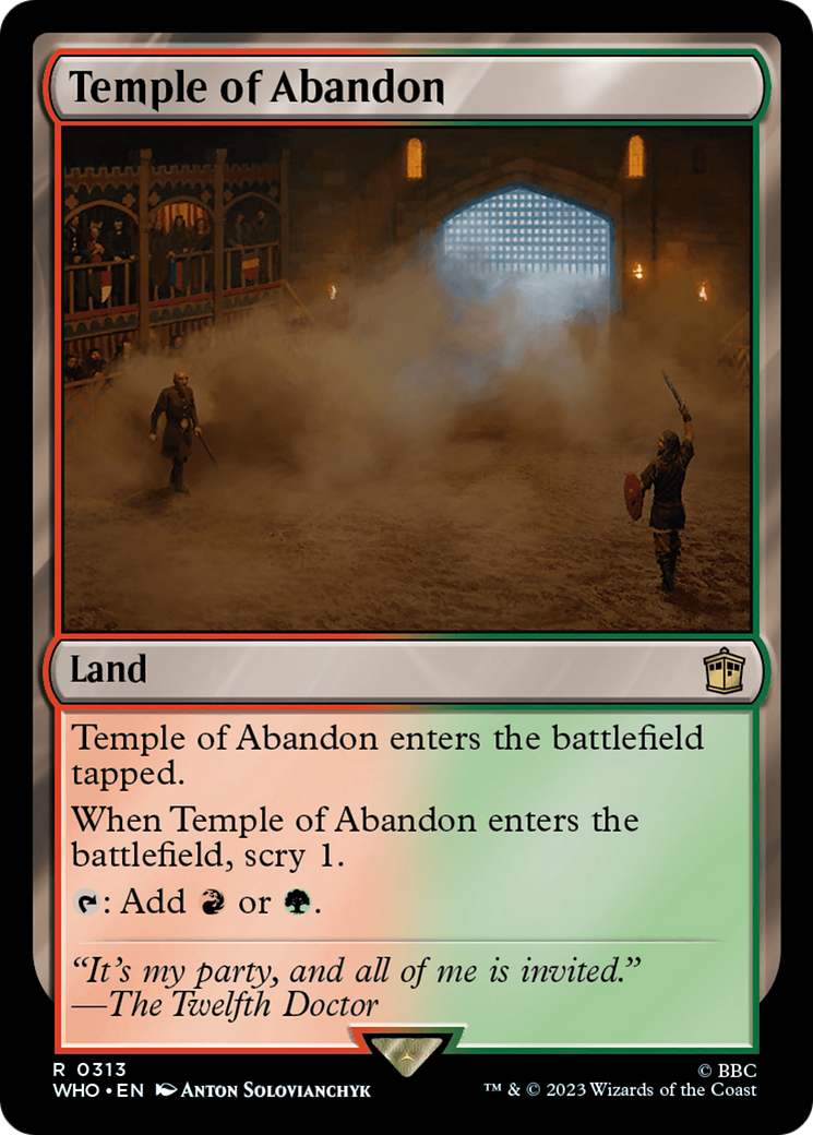 Image of Temple of Abandon (WHO-313) - Doctor Who