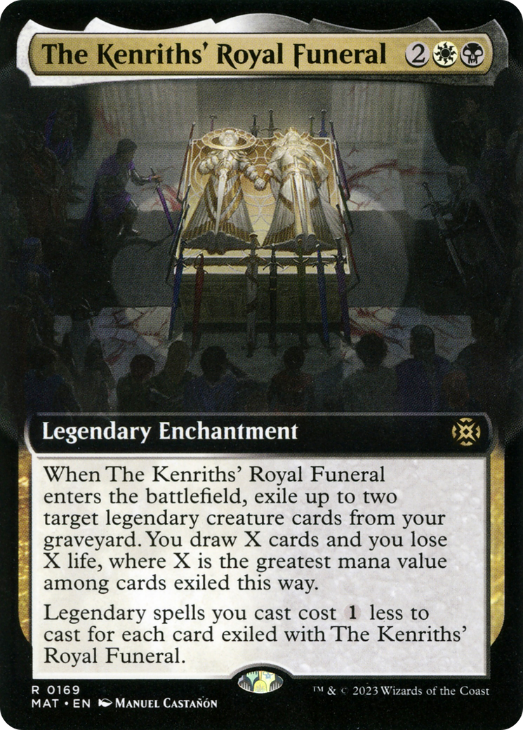 Image of The Kenriths' Royal Funeral (Extended Art) (MAT-169) - March of the Machine: The Aftermath: (Extended Art)