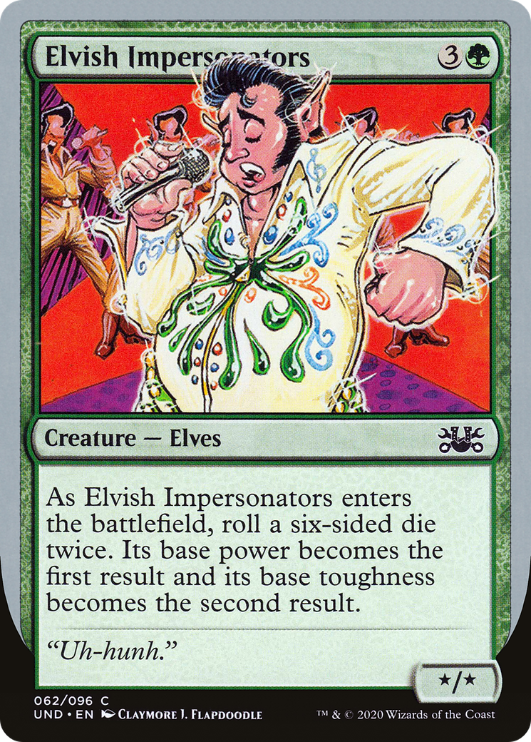 Image of Elvish Impersonators (UND-062) - Unsanctioned