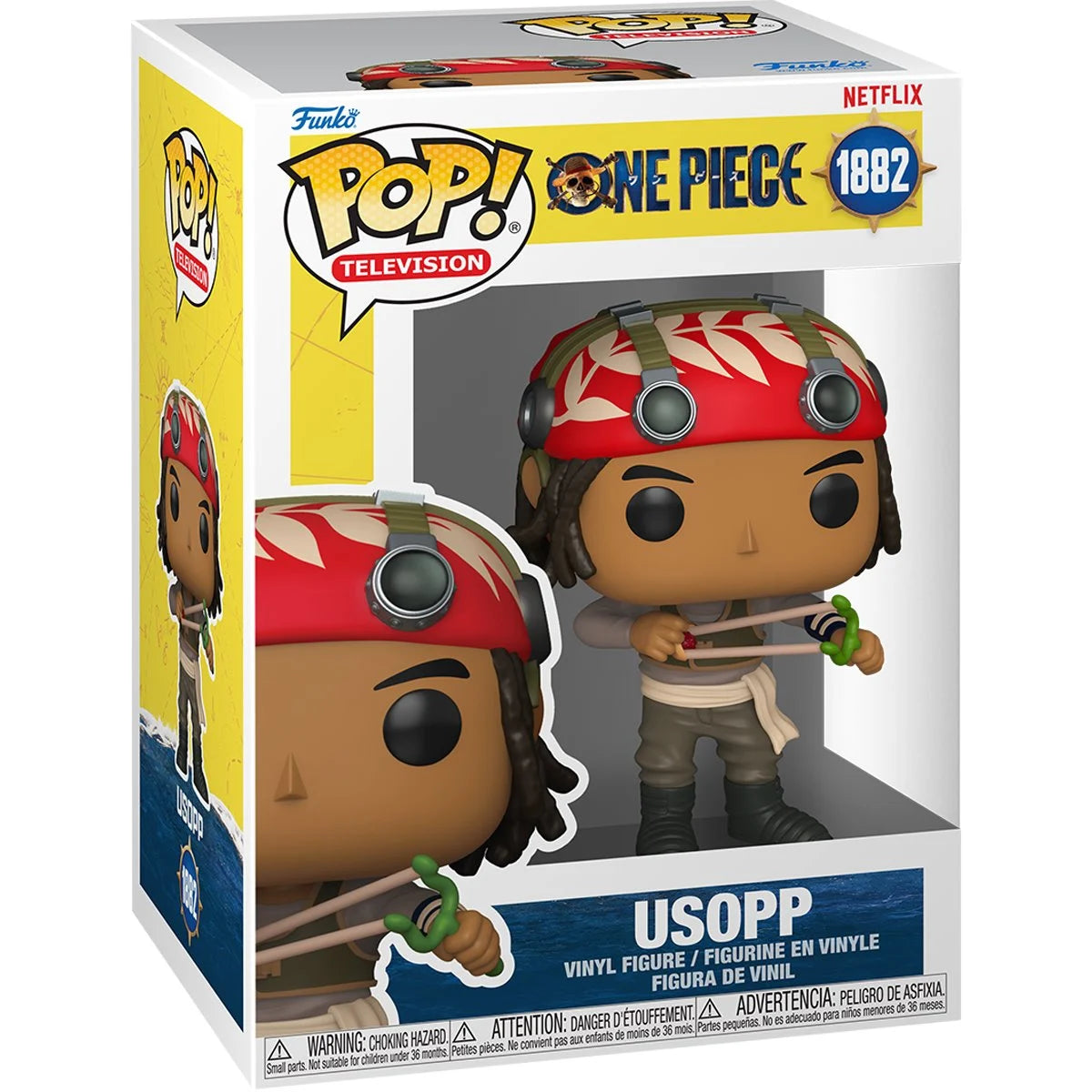 Image of One Piece Live Action Usopp Funko Pop! Vinyl Figure #1882