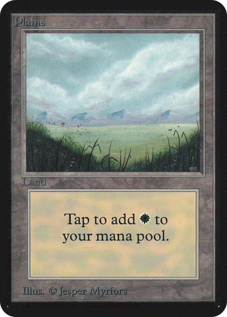 Image of Plains (A) (LEA-) - Limited Edition Alpha