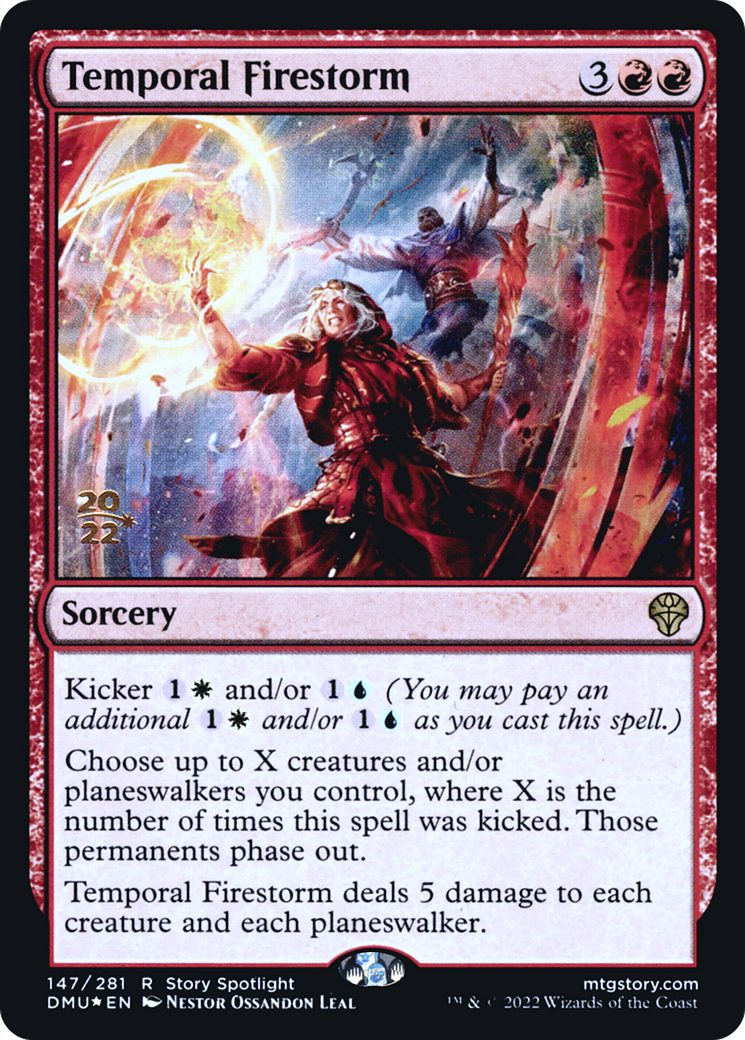 Image of Temporal Firestorm (PRE-147) - Dominaria United Promos Foil