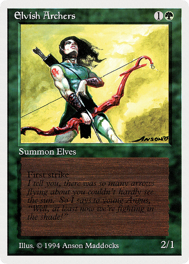 Image of Elvish Archers (SUM-193) - Summer Magic / Edgar