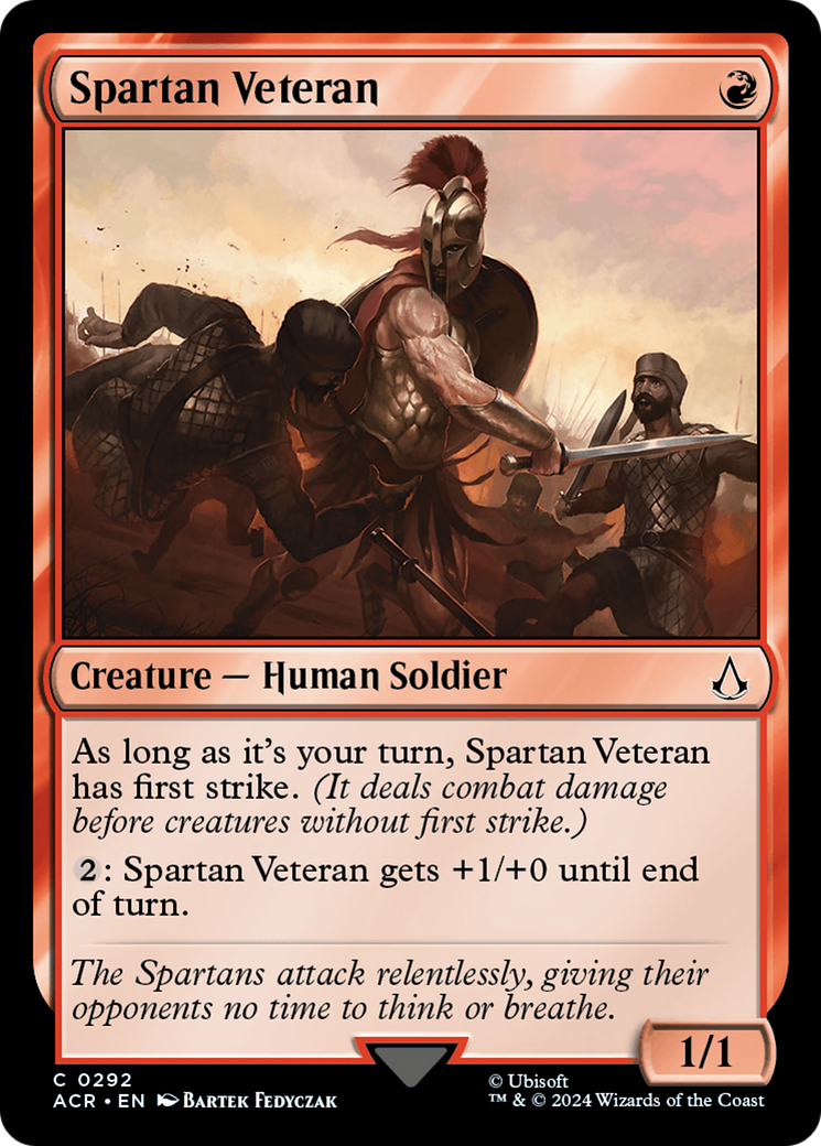 Image of Spartan Veteran (ACR-292) - Assassin's Creed Foil