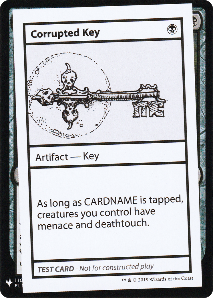 Image of Corrupted Key (CMB1-039) - Mystery Booster Playtest Cards 2019