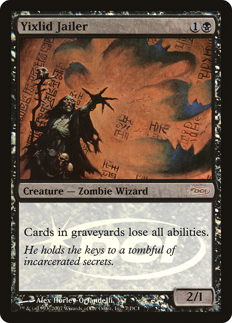 Image of Yixlid Jailer (WPN-007) - DCI Promos Foil