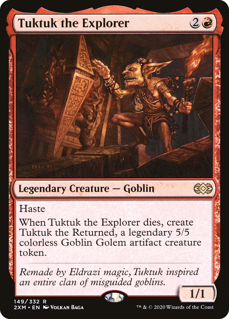 Image of Tuktuk the Explorer (2XM-149) - Double Masters Foil