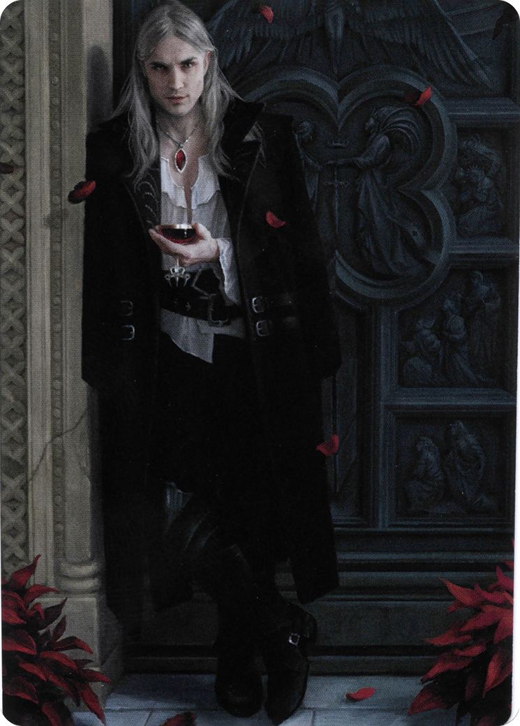 Image of Sorin the Mirthless // Sorin the Mirthless (AVOW-001) - Crimson Vow Art Series (Borderless)