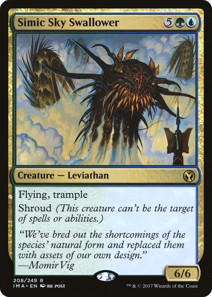Image of Simic Sky Swallower (IMA-208) - Iconic Masters Foil