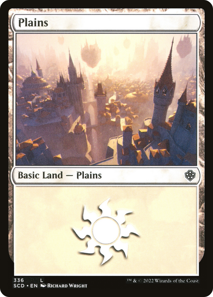 Image of Plains (336) (SCD-336) - Starter Commander Decks