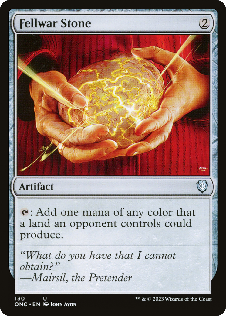 Image of Fellwar Stone (ONC-130) - Phyrexia: All Will Be One Commander