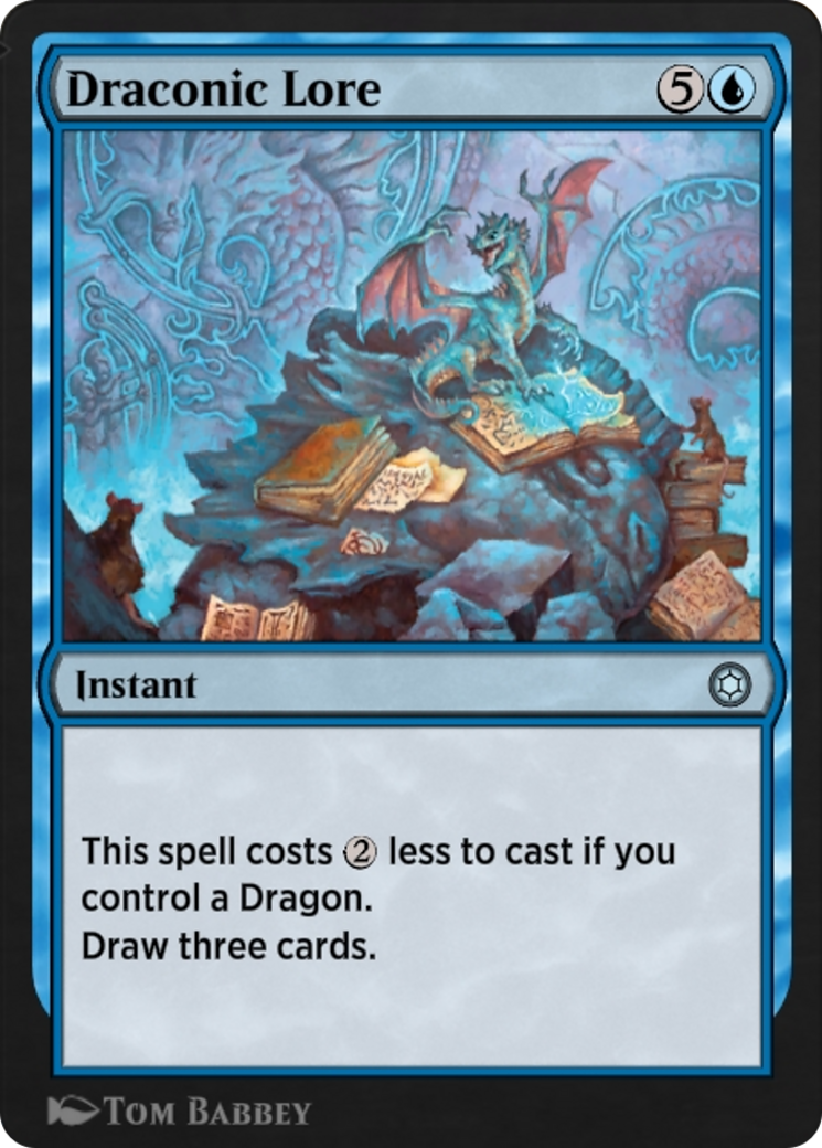 Image of Draconic Lore (HBG-116) - Alchemy Horizons: Baldur's Gate