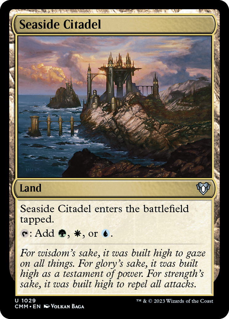 Image of Seaside Citadel (CMM-1029) - Commander Masters