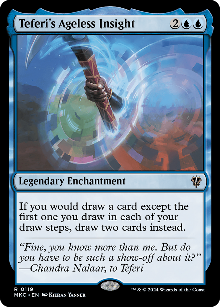 Image of Teferi's Ageless Insight (MKC-119) - Murders at Karlov Manor Commander