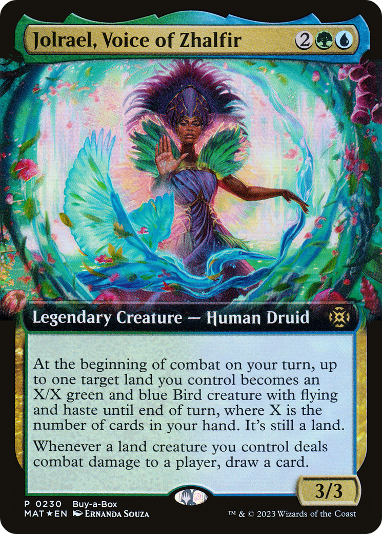 Image of Jolrael, Voice of Zhalfir (BABP-230) - March of the Machine: The Aftermath: (Extended Art) Foil