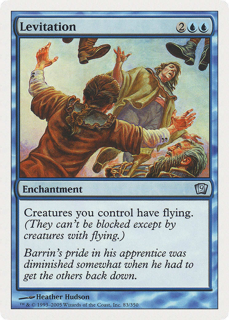 Image of Levitation (9ED-83★) - 9th Edition Foil