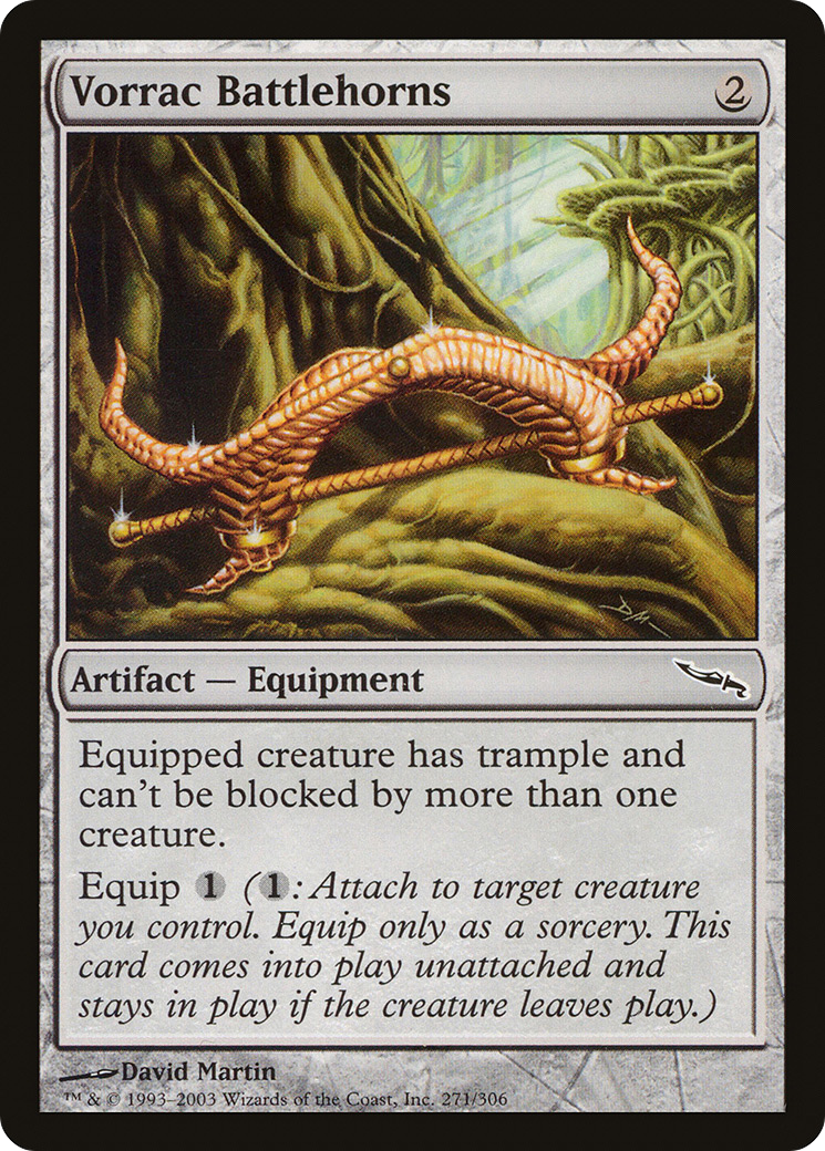 Image of Vorrac Battlehorns (MRD-271) - Mirrodin