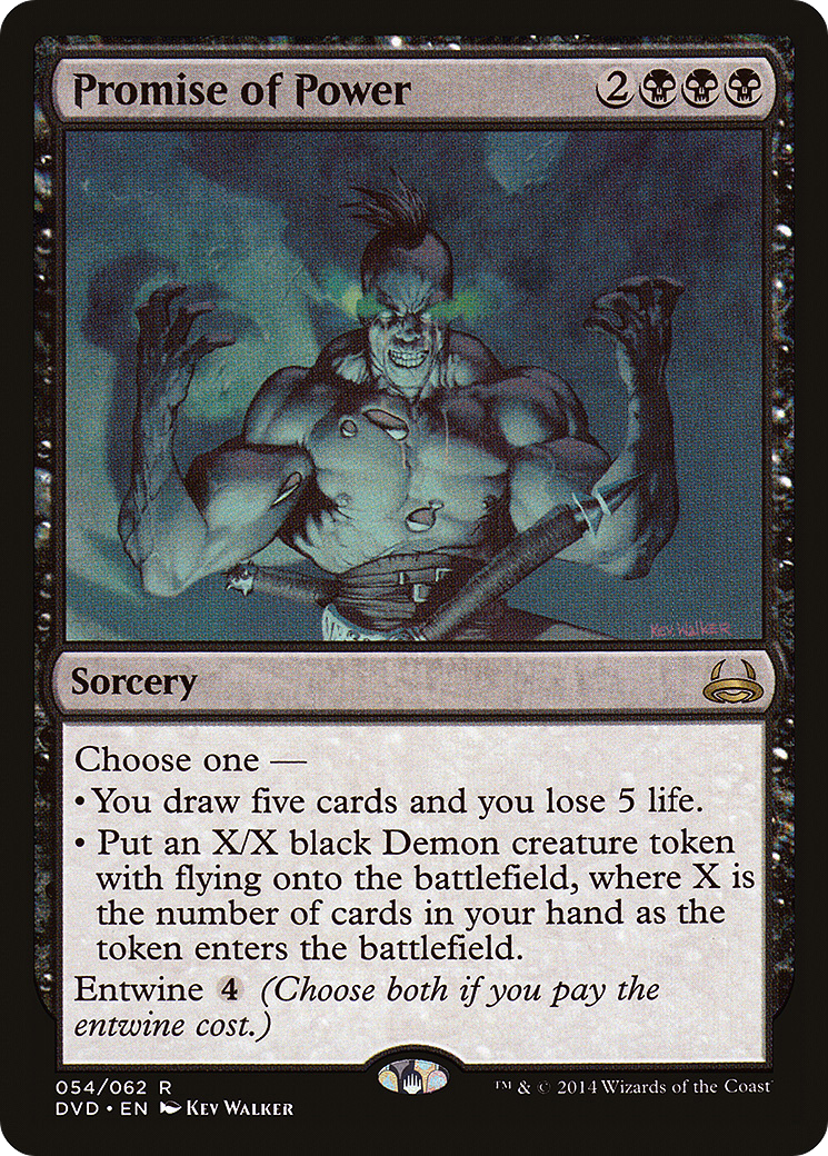 Image of Promise of Power (DD3-) - Duel Decks Anthology: Divine vs. Demonic
