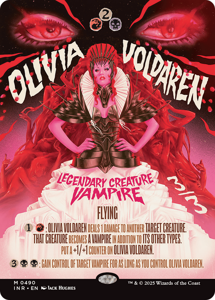 Image of Olivia Voldaren (Showcase) (INR-490) - Innistrad Remastered: (Showcase) (Borderless)