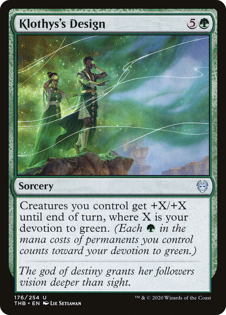 Image of Klothys's Design (THB-176) - Theros Beyond Death