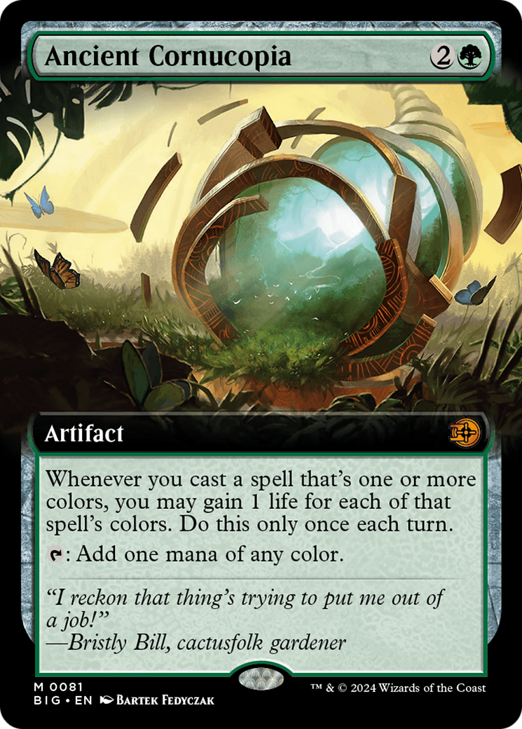 Image of Ancient Cornucopia (Extended Art) (BIG-081) - The Big Score: (Extended Art)