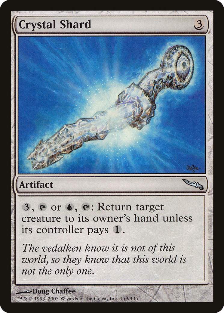 Image of Crystal Shard (MRD-159) - Mirrodin