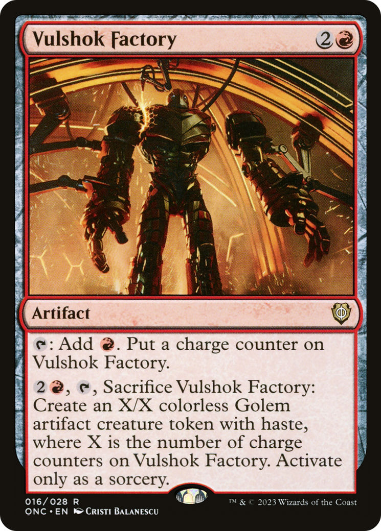 Image of Vulshok Factory (ONC-016) - Phyrexia: All Will Be One Commander