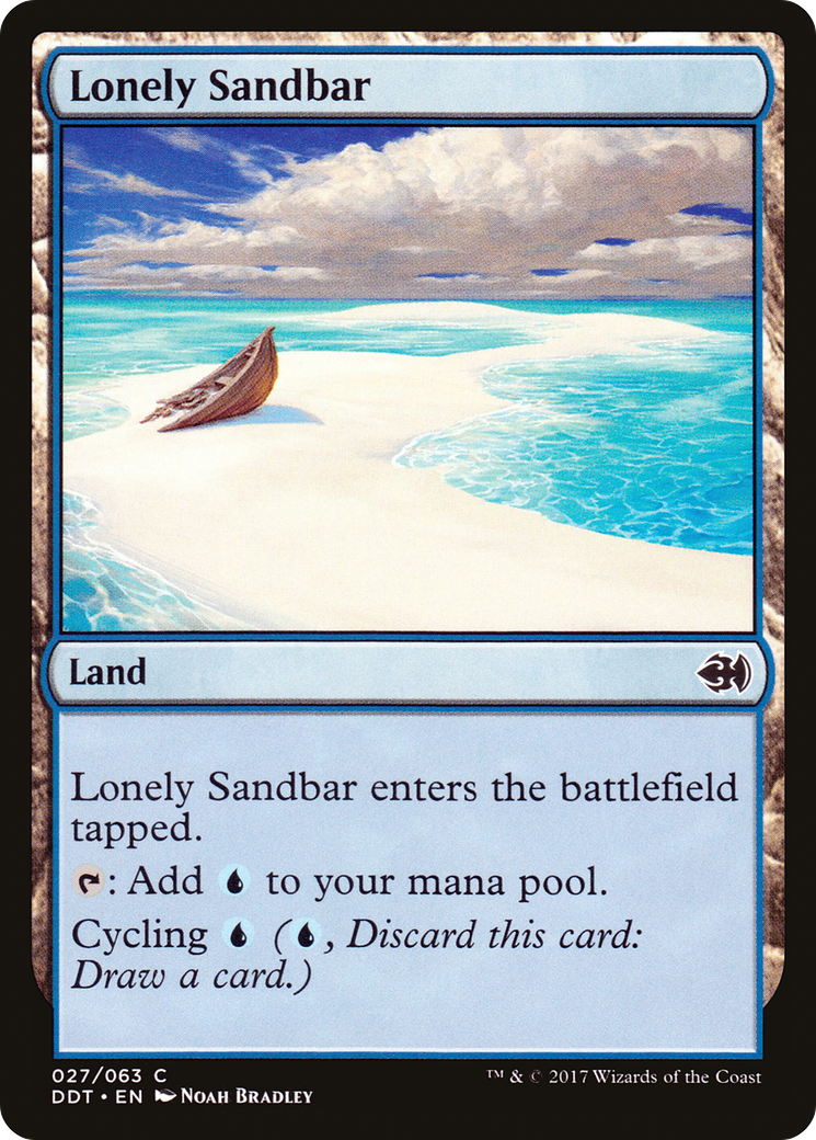 Image of Lonely Sandbar (DDT-027) - Duel Decks: Merfolk vs. Goblins