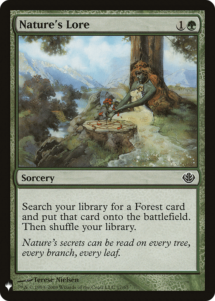 Image of Nature's Lore (DDD) (LIST-DDD-17) - The List