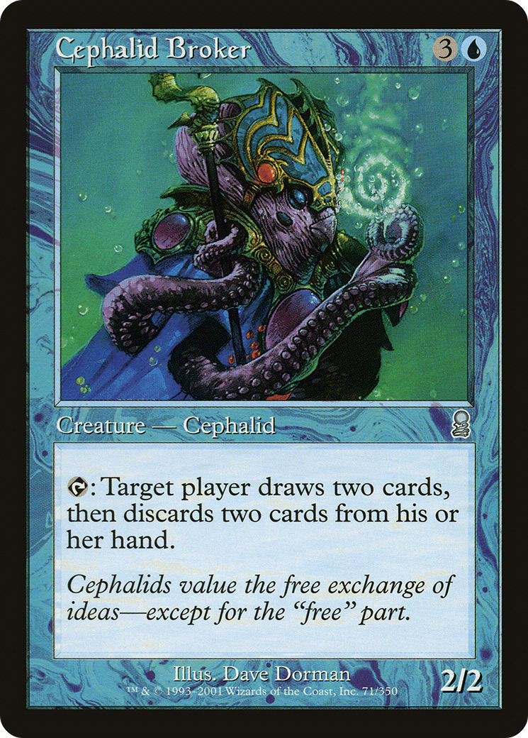 Image of Cephalid Broker (ODY-071) - Odyssey