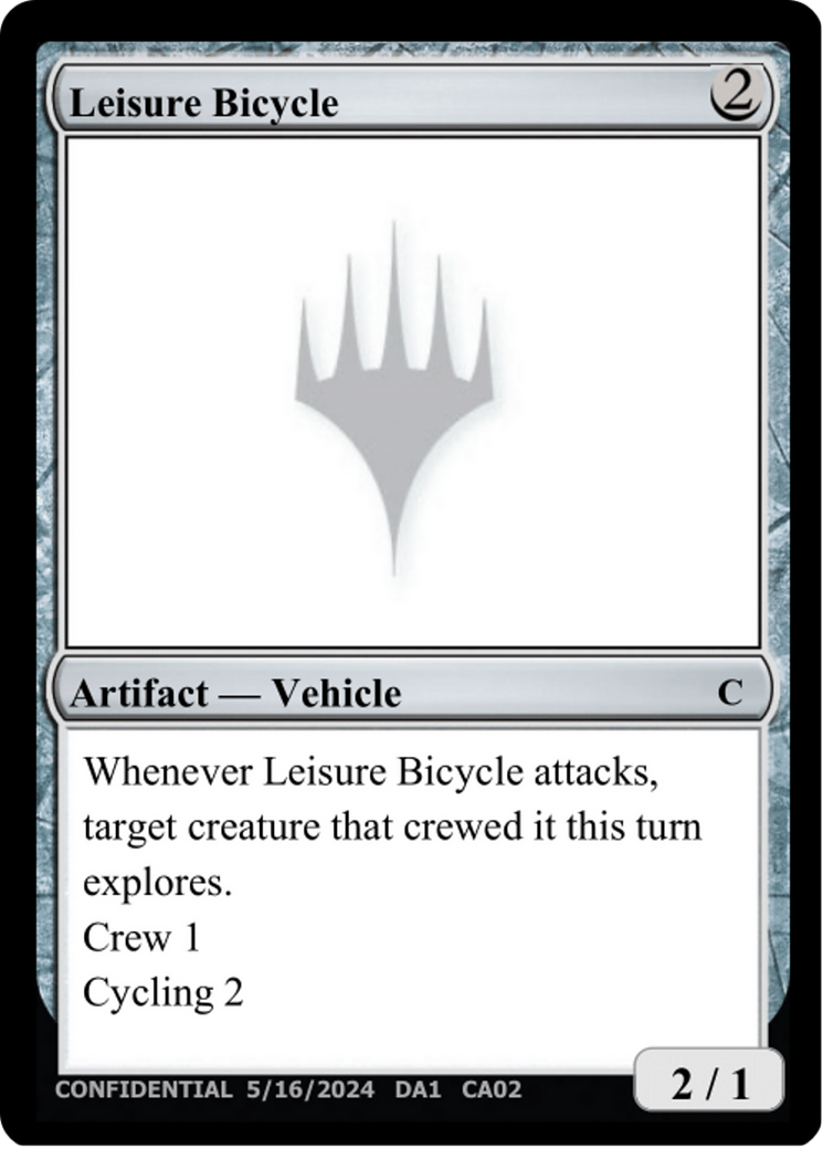 Image of Leisure Bicycle (UNK-CA02A) - Unknown Event